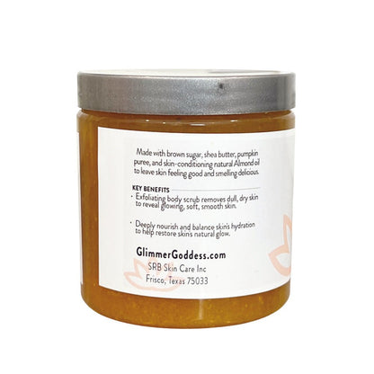 Organic Pumpkin Shea Sugar Body Scrub – Fall Scented Exfoliator - Trending Wellness Store