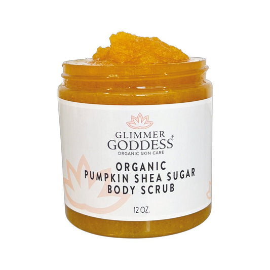 Organic Pumpkin Shea Sugar Body Scrub – Fall Scented Exfoliator for Glowing, Smooth Skin - Trending Wellness Store