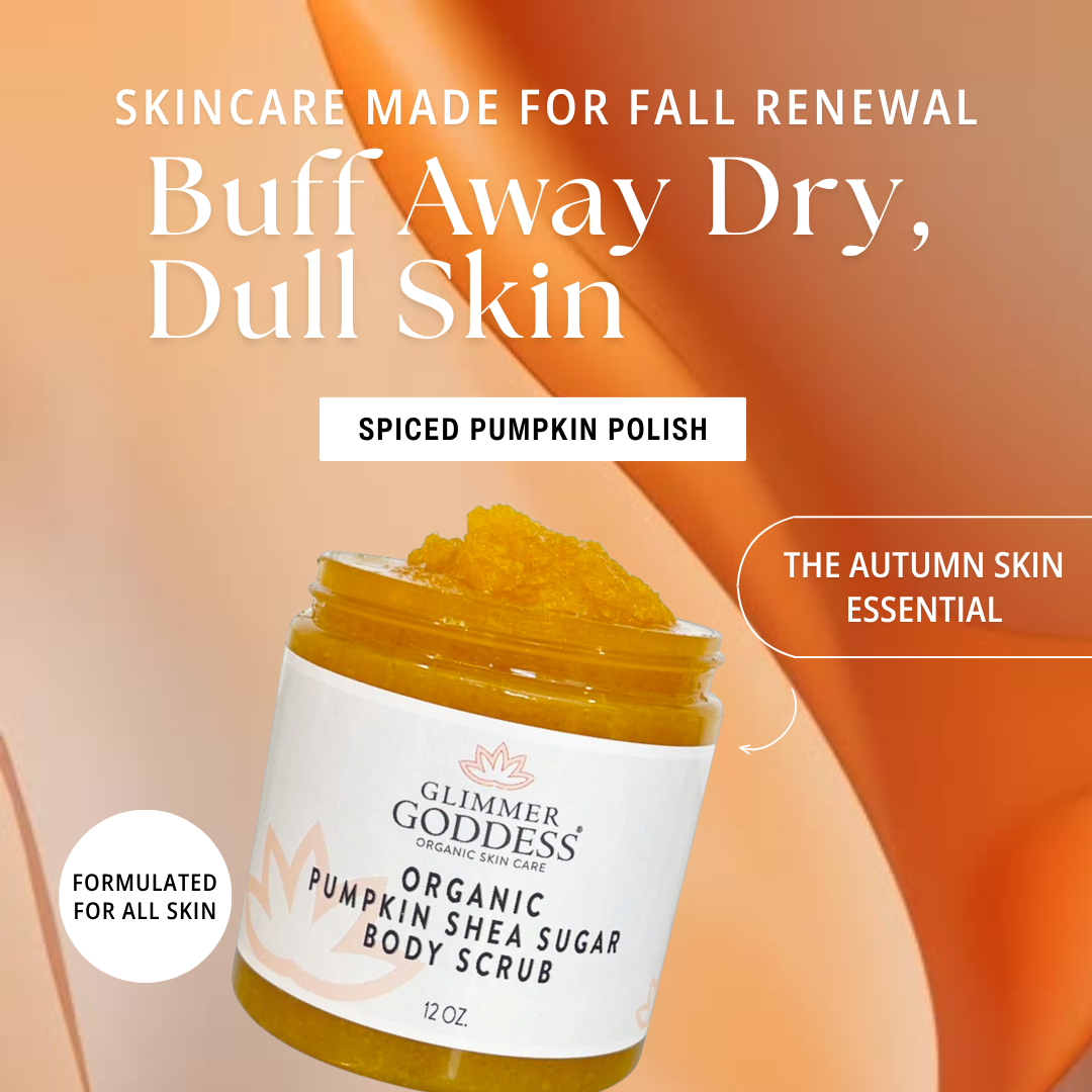 Organic Pumpkin Shea Sugar Body Scrub – Fall Scented Exfoliator for Glowing, Smooth Skin - Trending Wellness Store