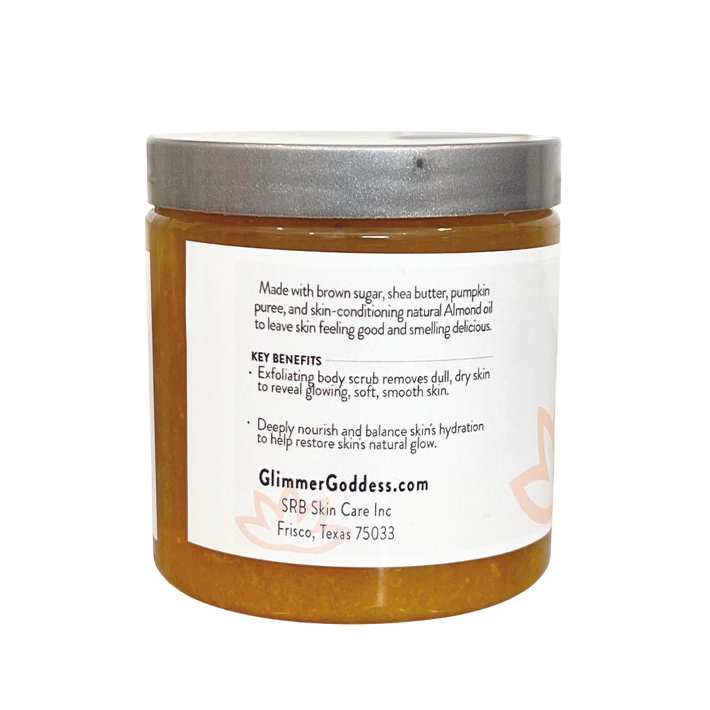 Organic Pumpkin Shea Sugar Body Scrub – Fall Scented Exfoliator for Glowing, Smooth Skin - Trending Wellness Store