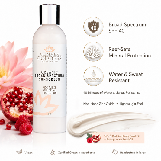 Organic Reef-Safe Sunscreen – Broad Spectrum SPF 40 - Trending Wellness Store