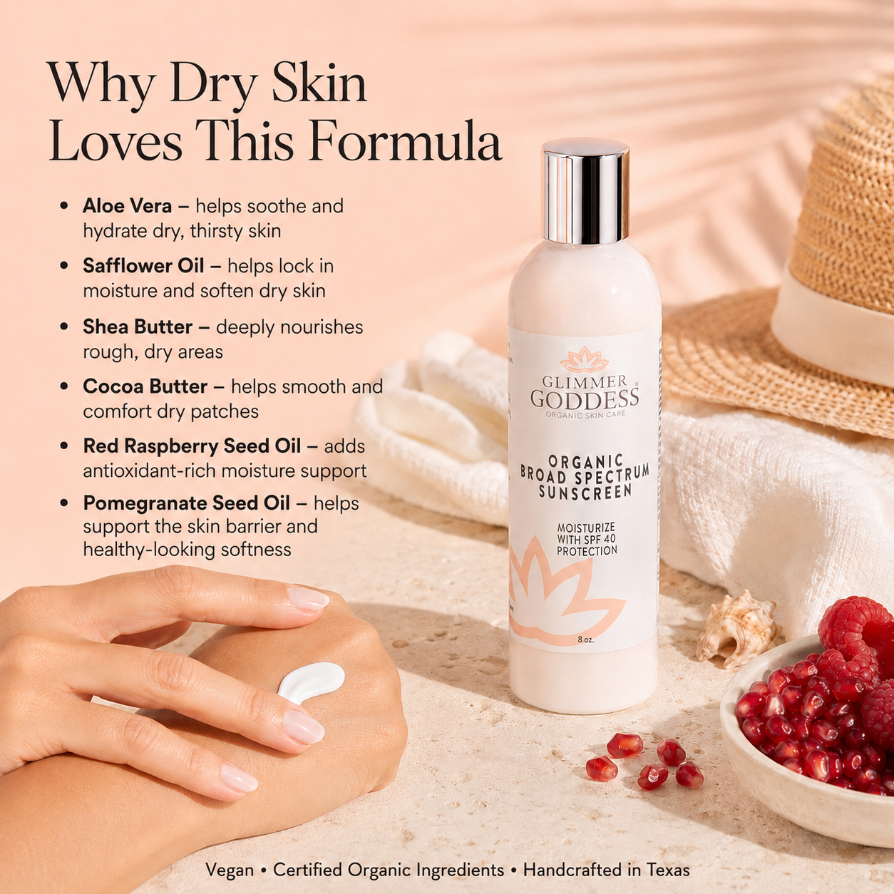 Organic Reef-Safe Sunscreen – Broad Spectrum SPF 40 - Trending Wellness Store