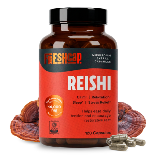 Reishi Mushroom Extract Capsules - Trending Wellness Store