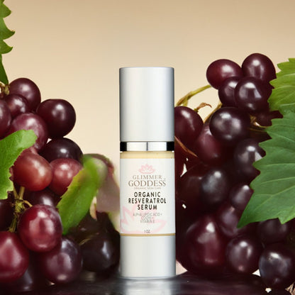 Organic Resveratrol Instant Firming Serum - Visibly Smooths Fine Lines - Trending Wellness Store