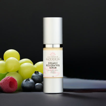 Organic Resveratrol Instant Firming Serum - Visibly Smooths Fine Lines - Trending Wellness Store