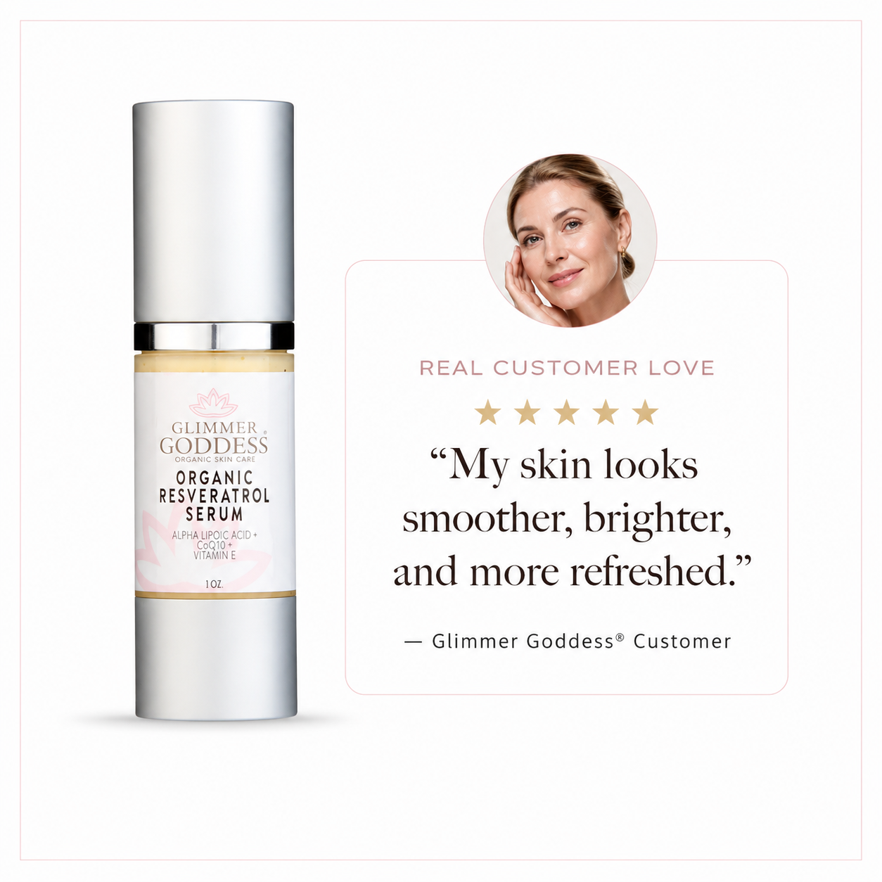 Organic Resveratrol Serum – Instant Firming - Trending Wellness Store
