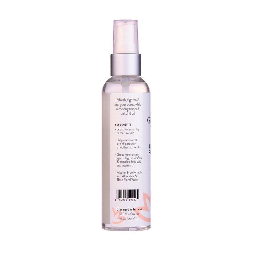 Organic Rose Water Facial Toner – Citrus Twist Toner with Witch Hazel & Aloe for Pore Tightening - Trending Wellness Store