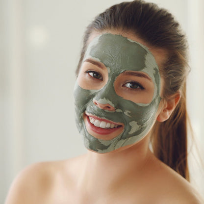 Organic Rosemary Mint Algae Face Mask for Acne & Rosacea - Trending Wellness Store