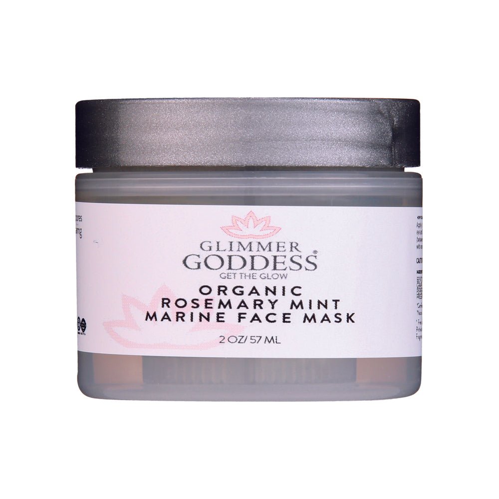 Organic Rosemary Mint Algae Face Mask for Acne & Rosacea - Trending Wellness Store