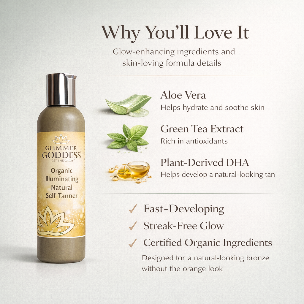 Organic Self Tanner – Fast Bronze Glow - Trending Wellness Store
