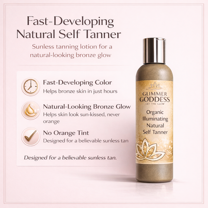 Organic Self Tanner – Fast Bronze Glow - Trending Wellness Store