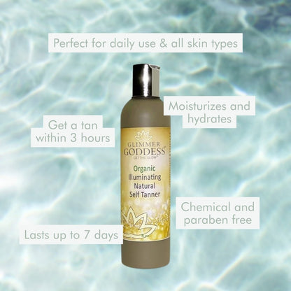 Organic Self Tanner – Fast Bronze Glow - Trending Wellness Store