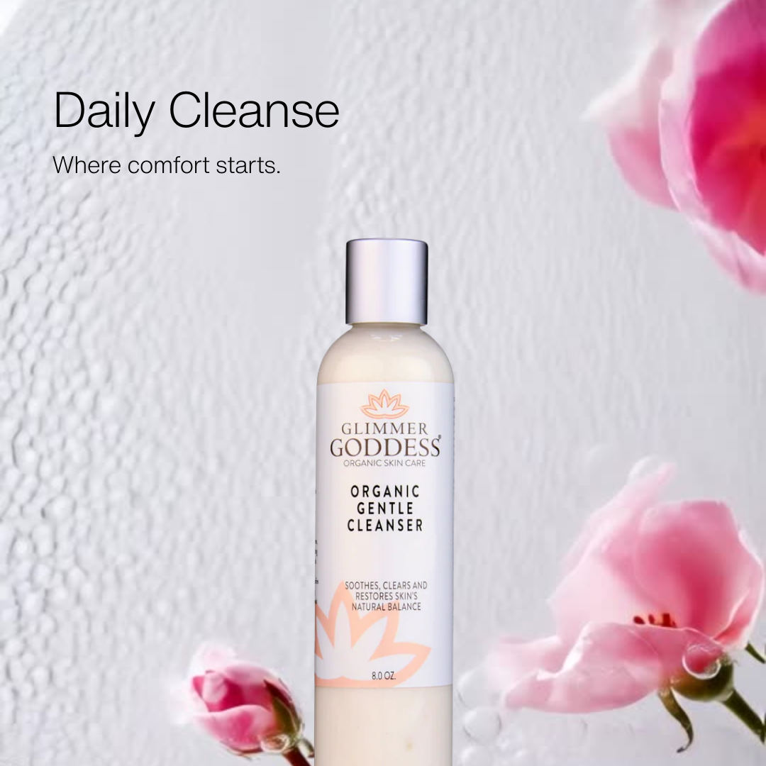 Organic Sensitive Skin Cleanser – Gentle AHA Face Wash - Trending Wellness Store