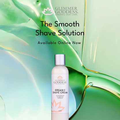Organic Shave Cream for Sensitive Skin – Hydrating Formula - Trending Wellness Store