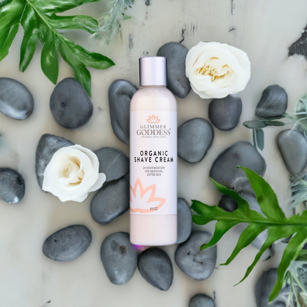 Organic Shave Cream for Sensitive Skin – Hydrating Formula - Trending Wellness Store