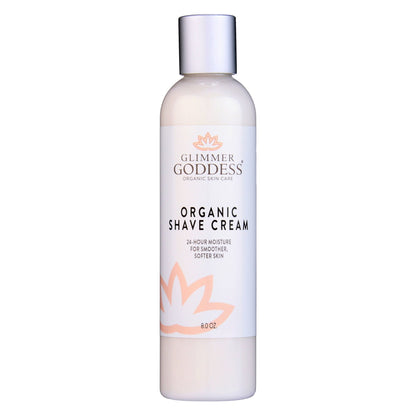 Organic Shave Cream for Sensitive Skin – Hydrating Formula - Trending Wellness Store