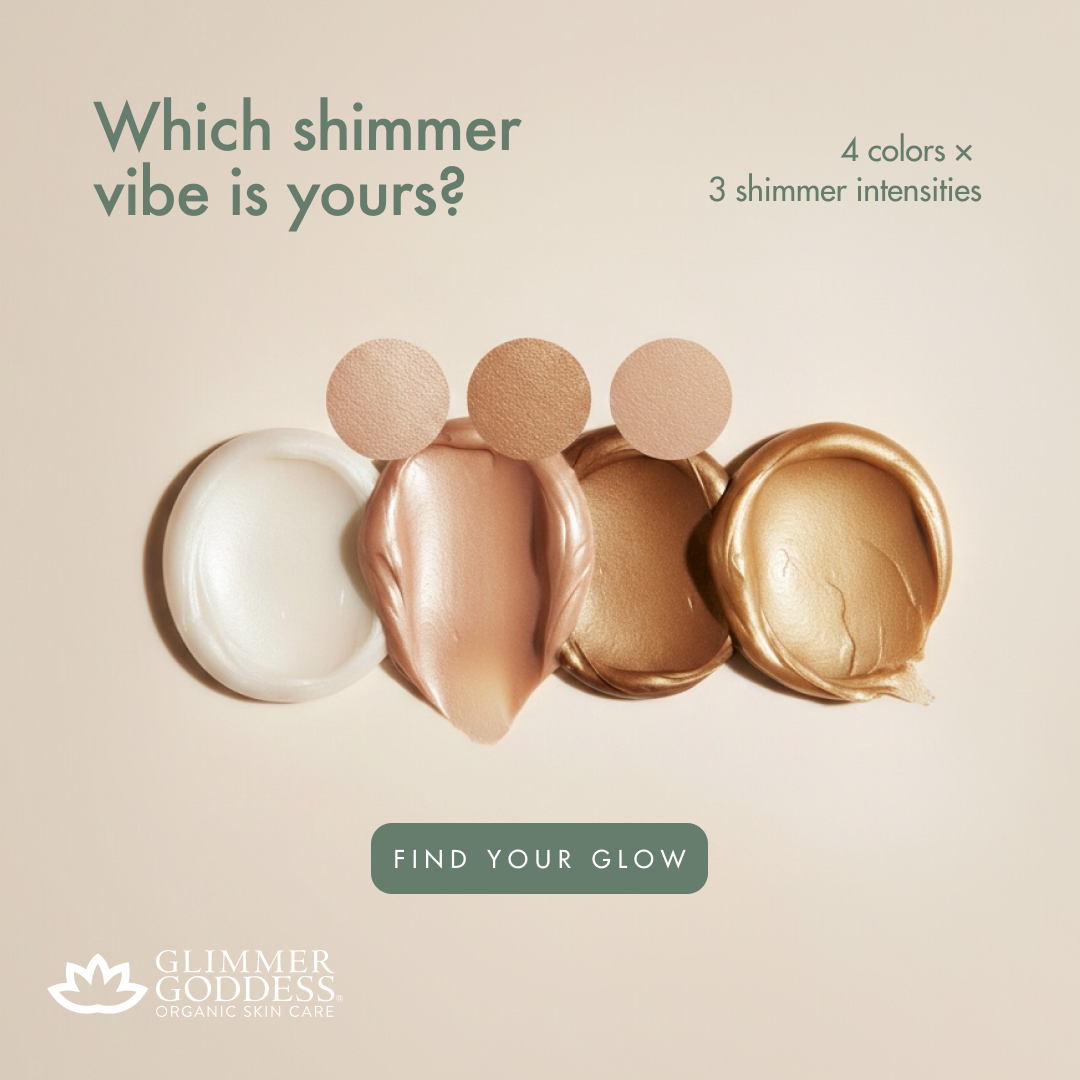 Organic Shimmering Body Butter – Radiant Glow + Deep Hydration - Trending Wellness Store