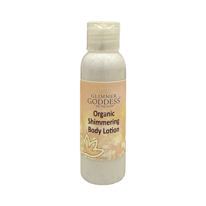 Organic Shimmer Body Lotion Travel Size Gift Set - Trending Wellness Store