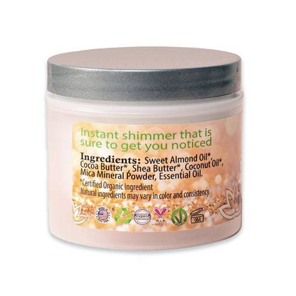 Organic Shimmering Body Butter Whipped To Perfection - Trending Wellness Store