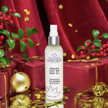 Organic Silky Dry Body Oil – Fast-Absorbing Formula - Trending Wellness Store