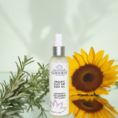 Organic Silky Dry Body Oil – Fast-Absorbing Formula - Trending Wellness Store