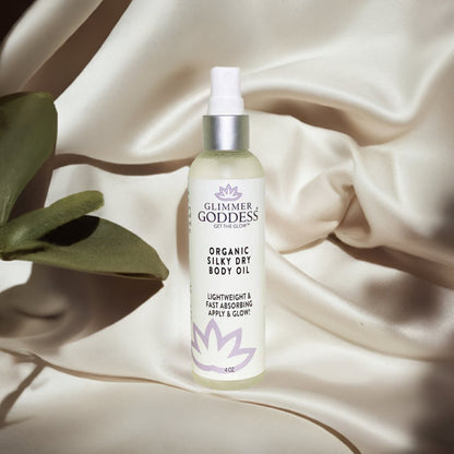 Organic Silky Dry Body Oil – Fast-Absorbing Formula - Trending Wellness Store