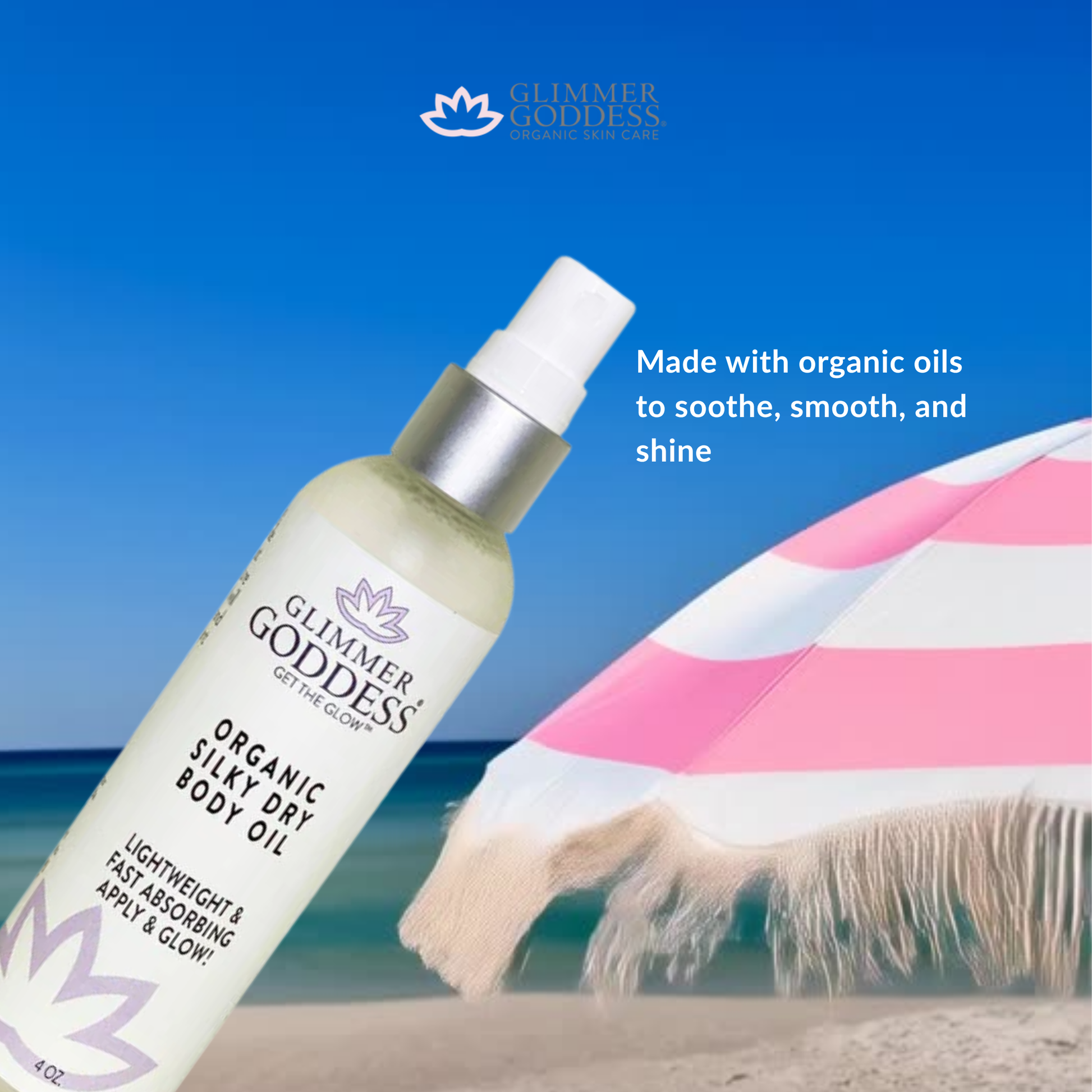 Organic Silky Dry Body Oil – Fast-Absorbing Formula - Trending Wellness Store
