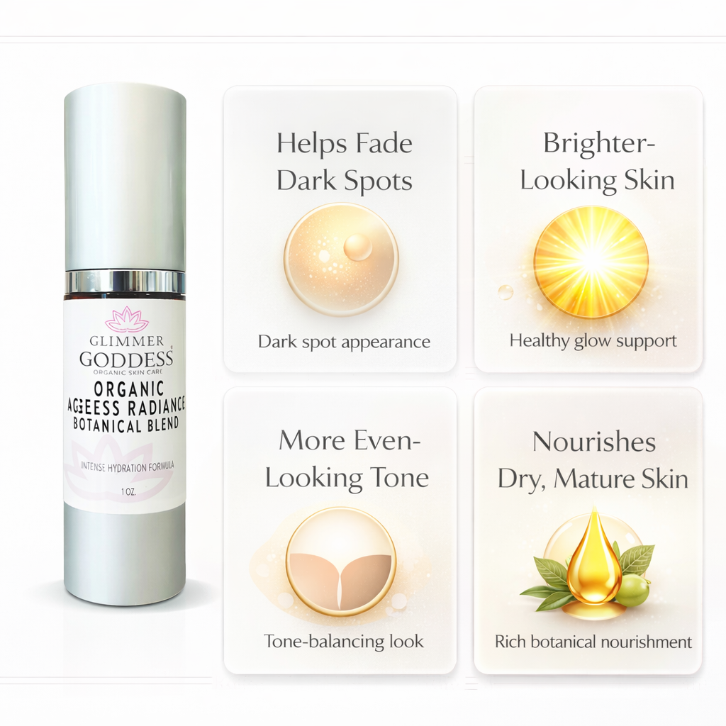 Organic Skin Brightening Serum – Ageless Radiance & Dark Spot Treatment - Trending Wellness Store