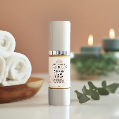 Organic Skin Firming Serum with DMAE + Alpha Lipoic - Trending Wellness Store