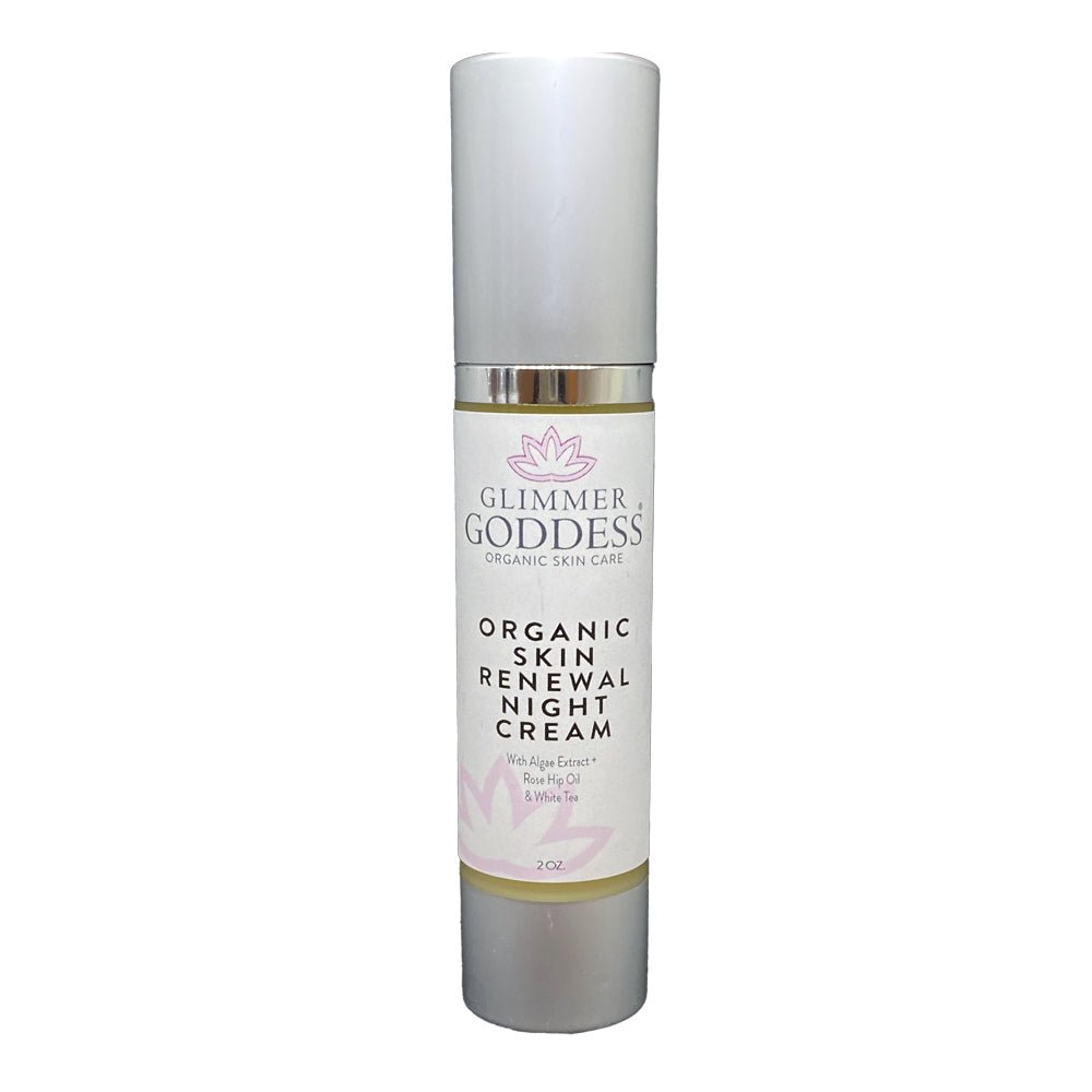 Organic Skin Renewal Night Cream 2 oz – Anti-Aging - Trending Wellness Store