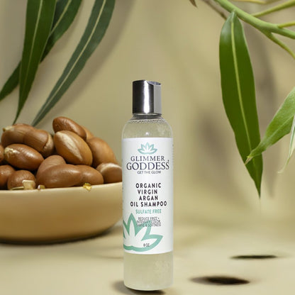 Organic Sulfate-Free Shampoo with Argan Oil for Healthy Hair - Trending Wellness Store