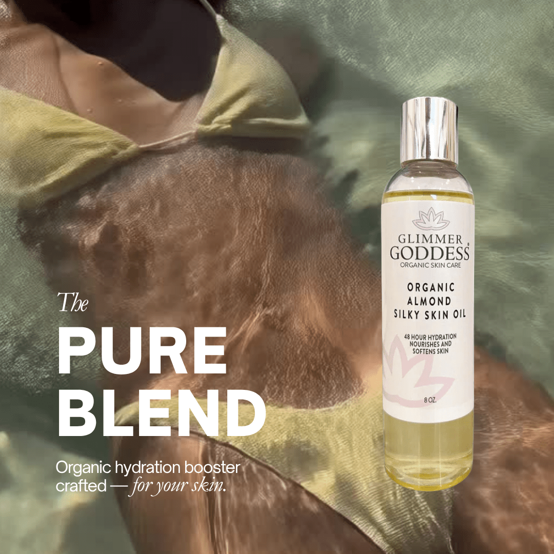 Organic Sweet Almond Silky Skin Oil – 48 Hour Hydration - Trending Wellness Store