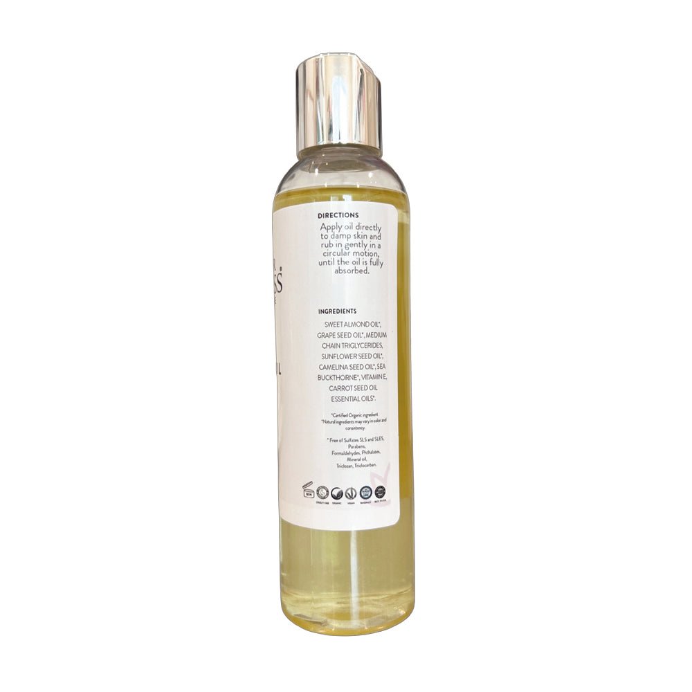 Organic Sweet Almond Silky Skin Oil – 48 Hour Hydration - Trending Wellness Store