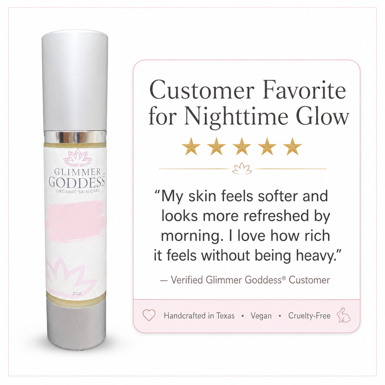 Organic Vitamin A Microcaps Night Cream – Brightening Anti-Aging Treatment - Trending Wellness Store