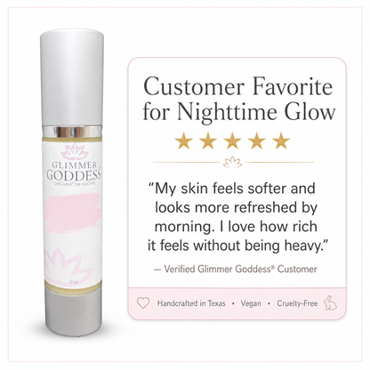 Organic Vitamin A Microcaps Night Cream – Brightening Anti-Aging Treatment - Trending Wellness Store