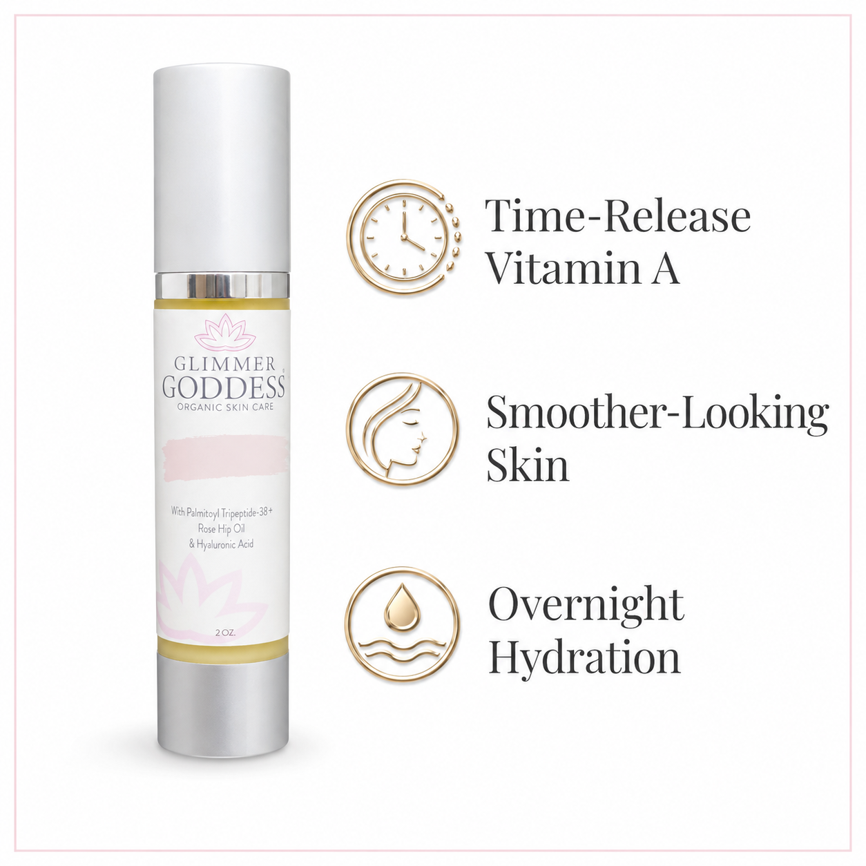 Organic Vitamin A Microcaps Night Cream – Brightening Anti-Aging Treatment - Trending Wellness Store