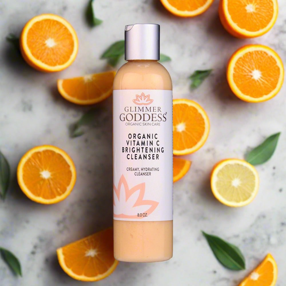Organic Vitamin C Brightening Cleanser – Gentle Face Wash - Trending Wellness Store