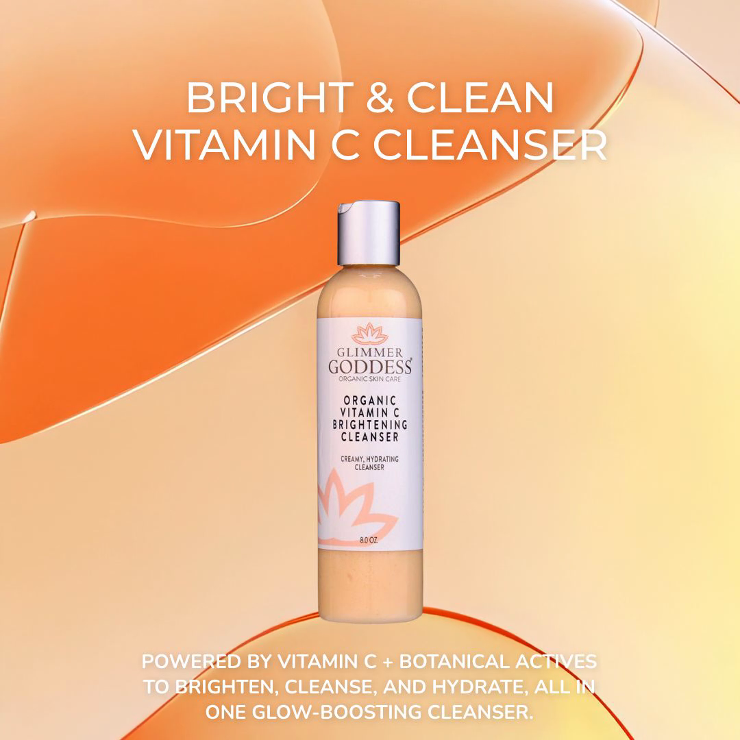 Organic Vitamin C Brightening Cleanser – Gentle Face Wash - Trending Wellness Store