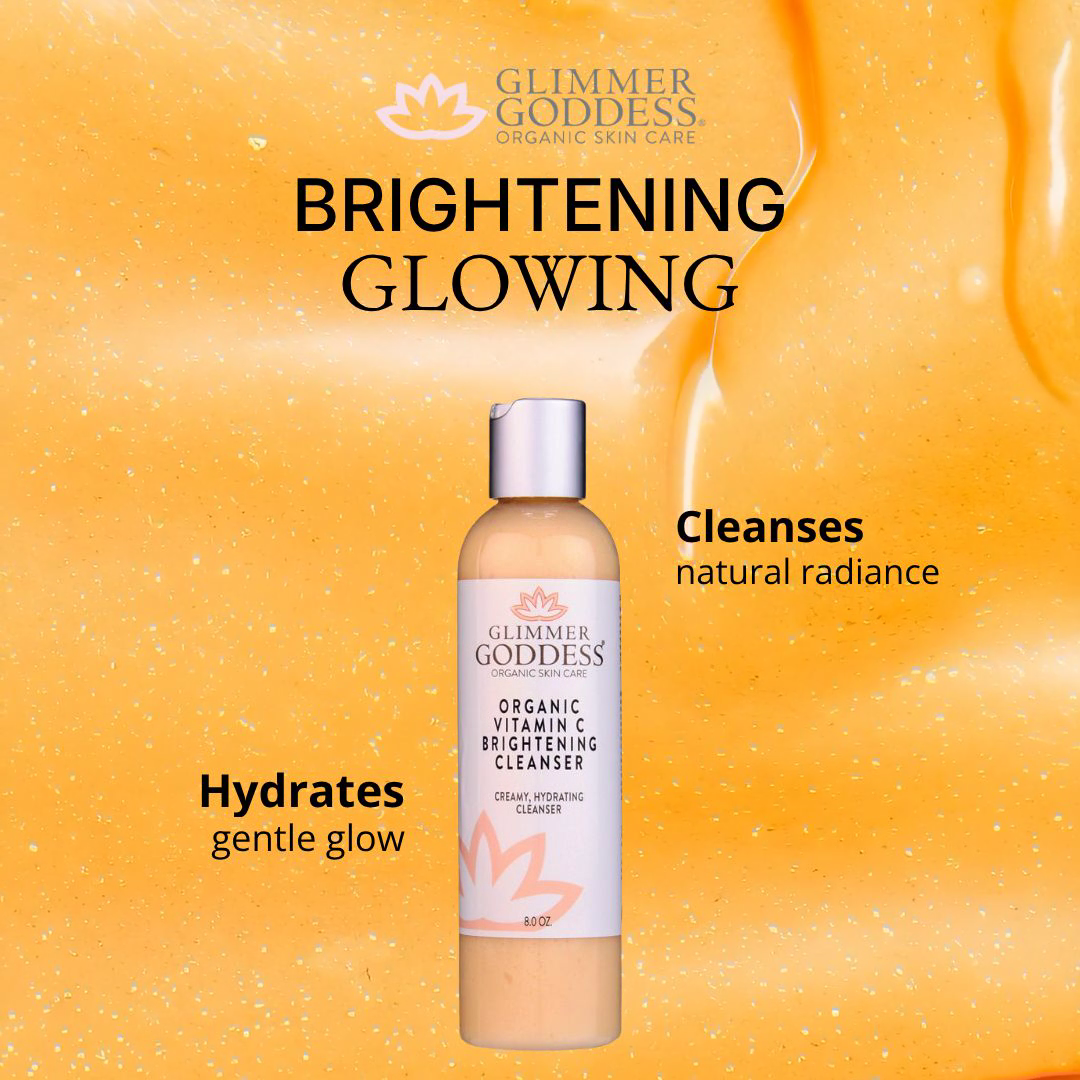 Organic Vitamin C Brightening Cleanser – Gentle Face Wash - Trending Wellness Store
