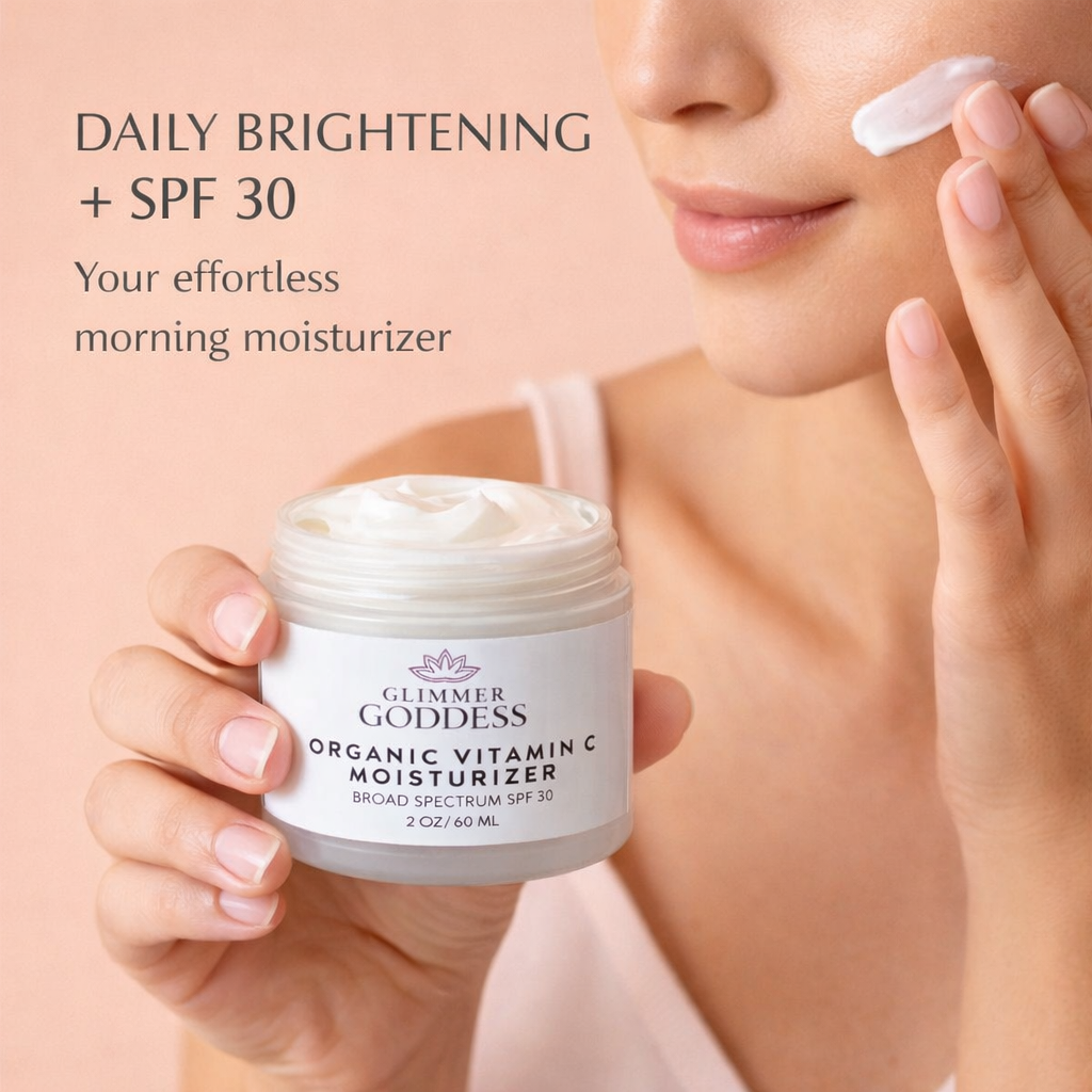 Organic Vitamin C Daily Moisturizer SPF 30 – Brightening Formula - Trending Wellness Store