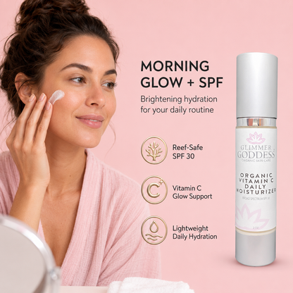 Organic Vitamin C Daily Moisturizer SPF 30 – Brightening Formula - Trending Wellness Store