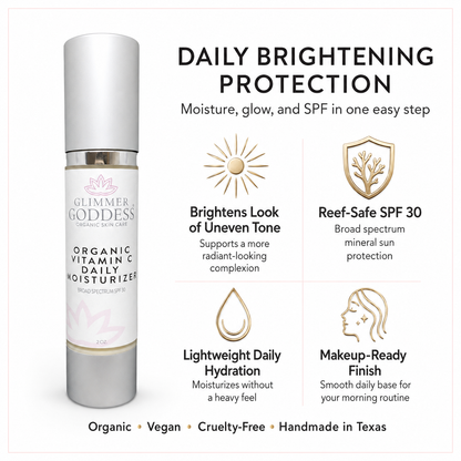 Organic Vitamin C Daily Moisturizer SPF 30 – Brightening Formula - Trending Wellness Store