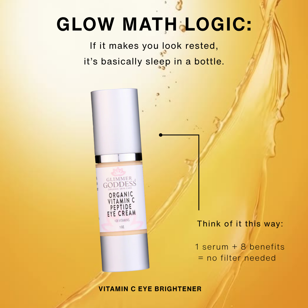 Organic Vitamin C Eye Serum – Peptide Treatment for Dark Circles - Trending Wellness Store