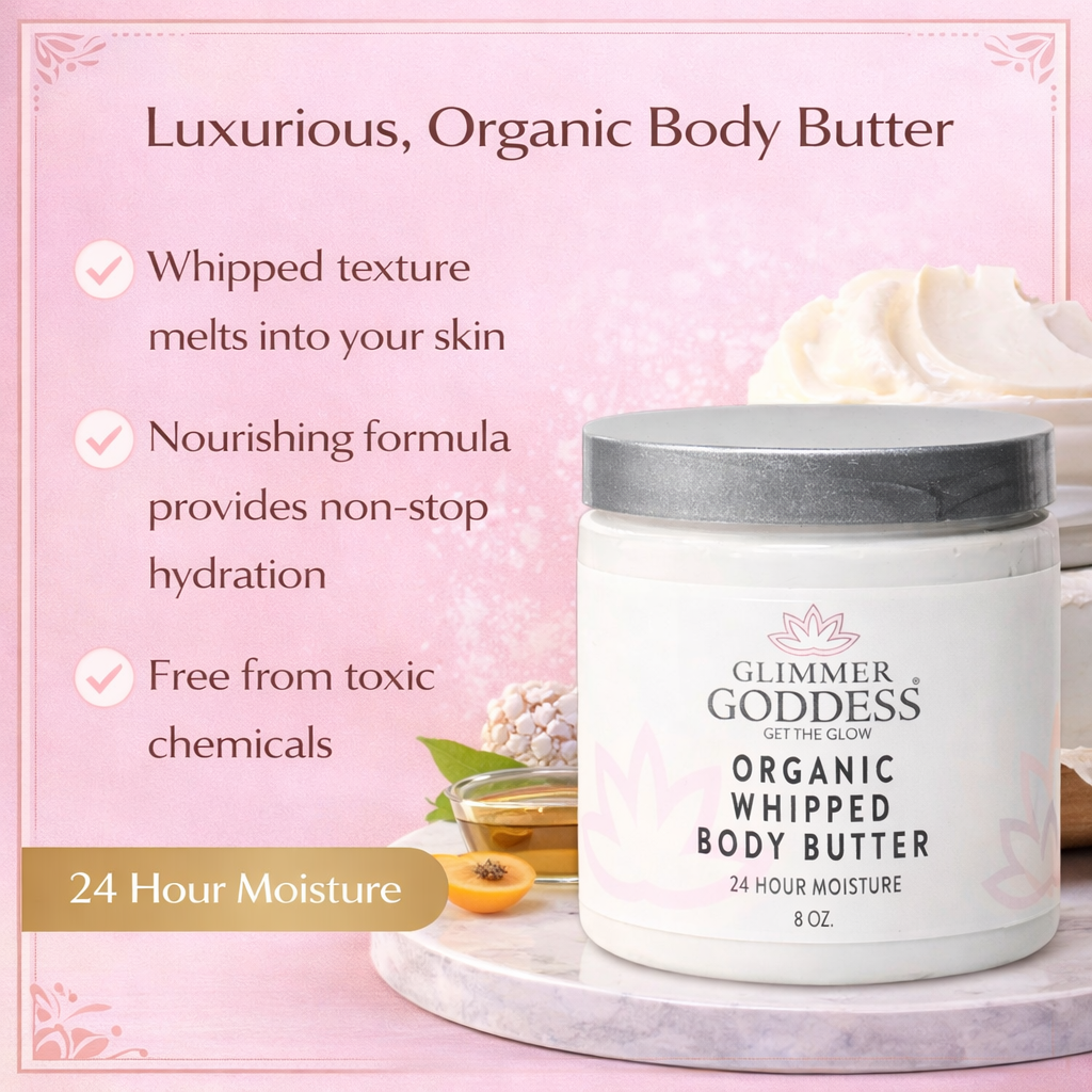 Organic Whipped Body Butter for Extremely Dry Skin - Trending Wellness Store