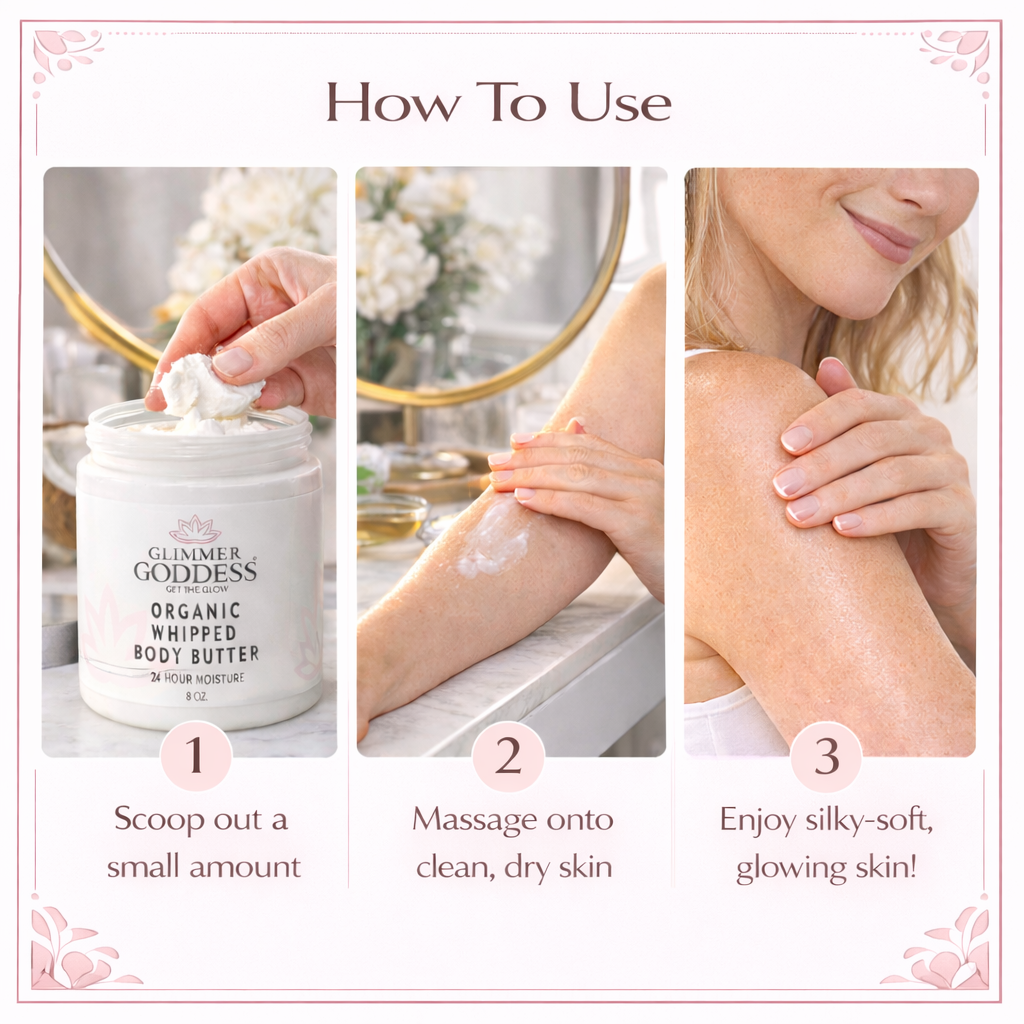 Organic Whipped Body Butter for Extremely Dry Skin - Trending Wellness Store