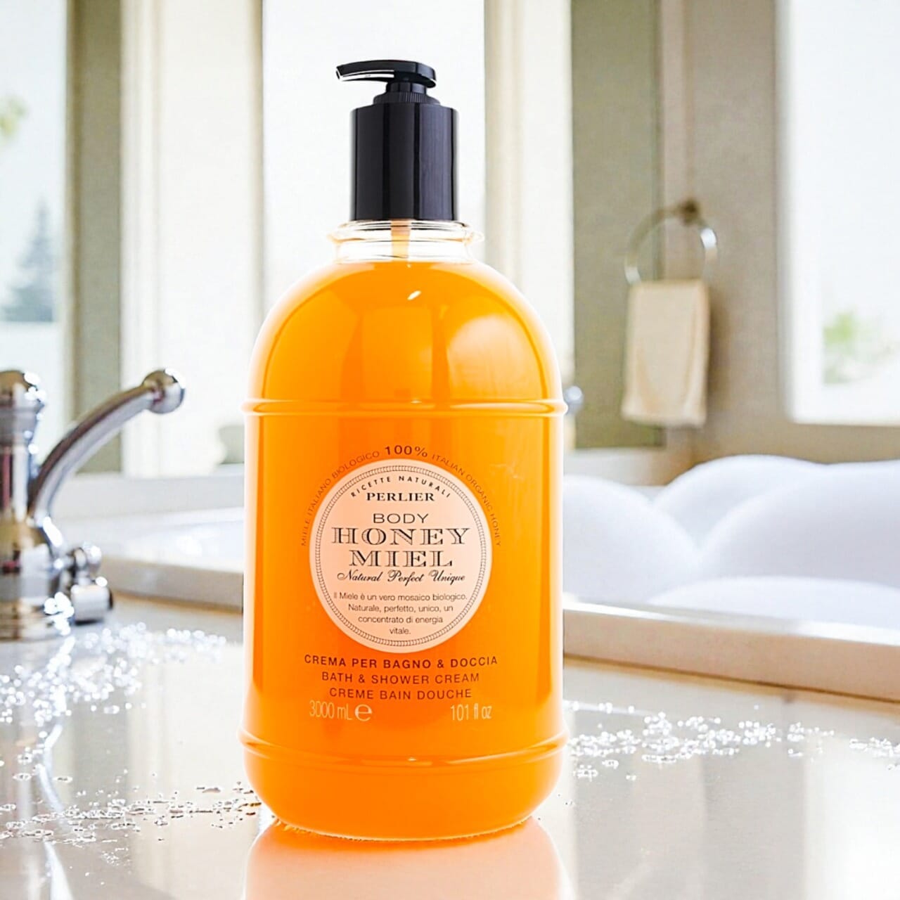Original Honey Miel Jumbo-Size Bath & Shower Cream - Trending Wellness Store