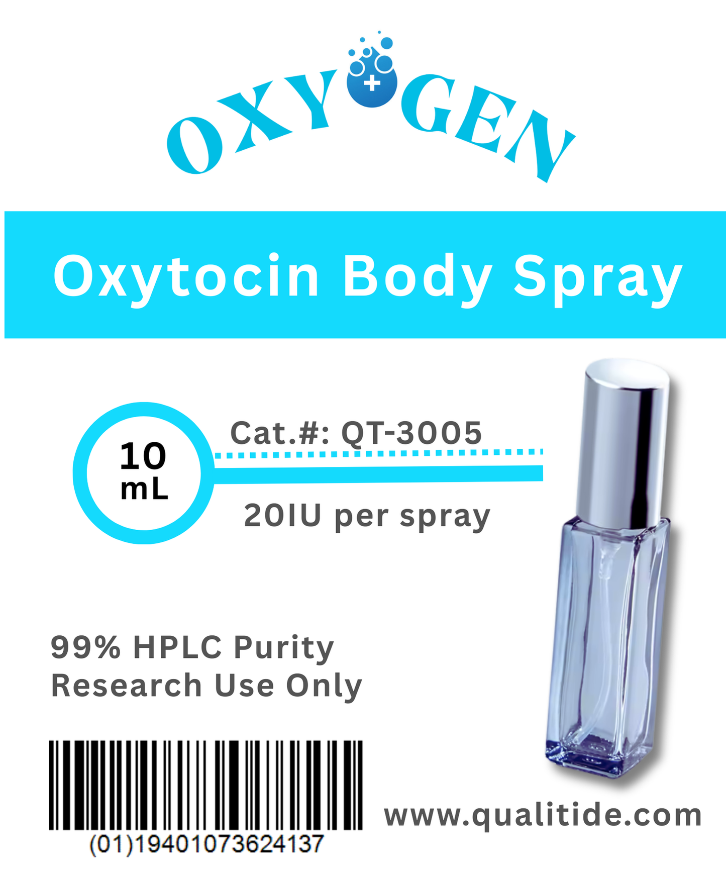 OxyGen® Oxytocin Body Spray (20 IU/spray) - Trending Wellness Store