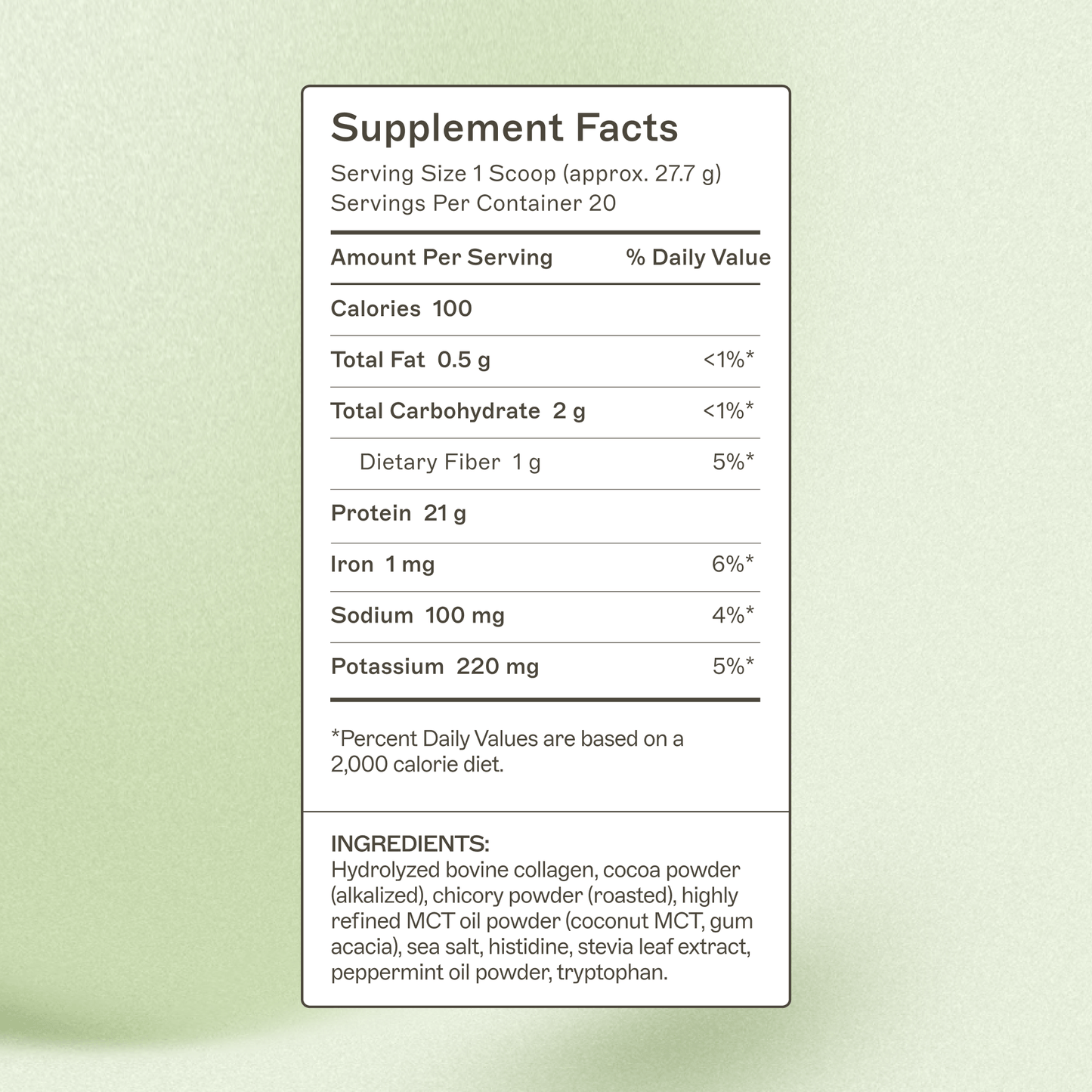 Paleo Protein - Peppermint Mocha - Trending Wellness Store