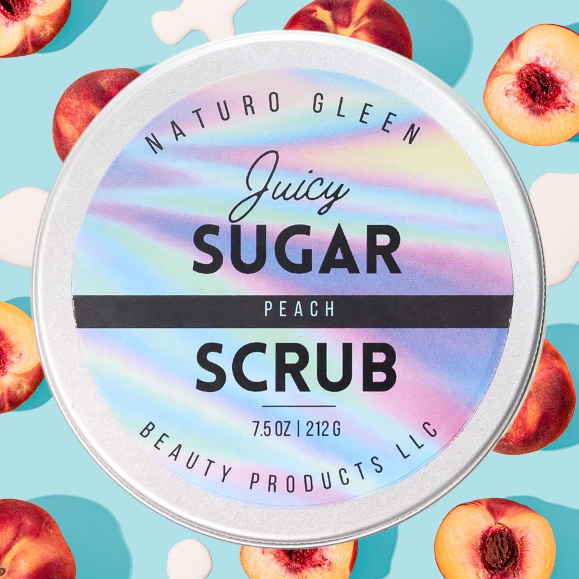 Peach Exfoliating & Hydrating - Sugar Scrub - Body Scrub - Trending Wellness Store