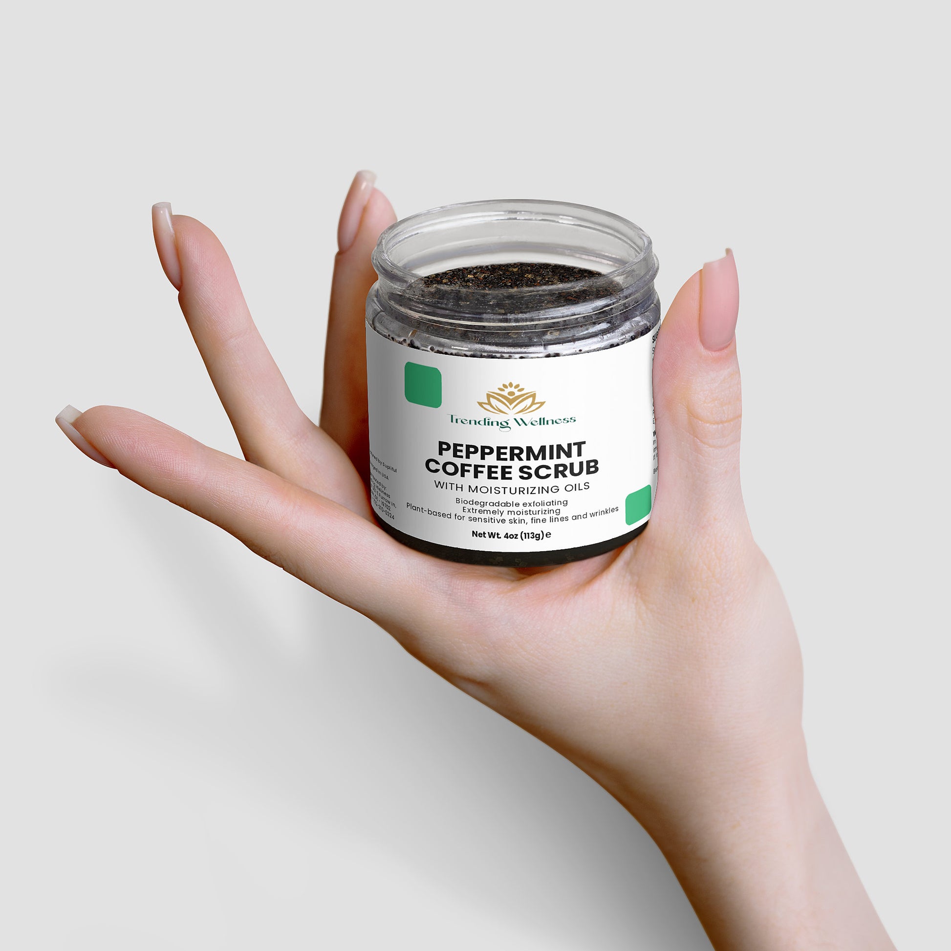 Peppermint Coffee Scrub - Trending Wellness Store